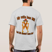 Mijn vrouw heeft MS T-shirt (Achterkant)