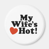 Mijn vrouw heet magneet (Voorkant)