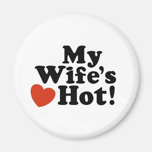 Mijn vrouw heet magneet (Voorkant)