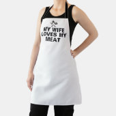 Mijn vrouw houdt van mijn vleesman schort (Insitu)
