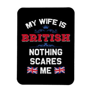Mijn vrouw is Britse monarchie Verenigd Koninkrijk Magneet