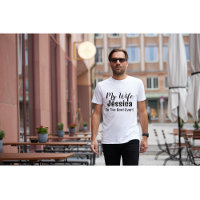Mijn vrouw is de beste gepersonaliseerde T-shirt