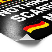 Mijn vrouw is Duits Alemania Republiek Duitsland R Foto Afdruk (Hoek)