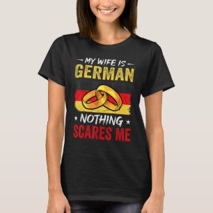 Mijn vrouw is Duits niets wat me Duitsland, Husba, T-shirt