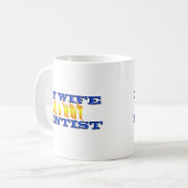 Mijn vrouw is een hotste koffiemok (Voorkant links)