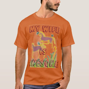Mijn vrouw is geweldig BFF Hakuna Matata Power Een T-shirt