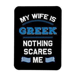 Mijn vrouw is Grieks Griekenland Roots Magneet