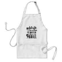 Mijn vrouw is heetser dan mijn grill – Grappig BBQ