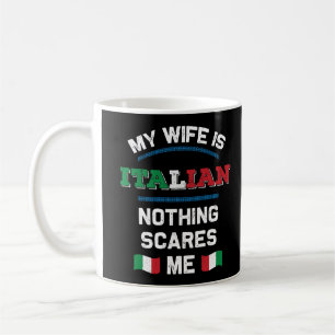 Mijn vrouw is Italiaans Italië Republiek Italië Ro Koffiemok