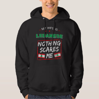 Mijn vrouw is Libanese Republiek Libanon Hoodie