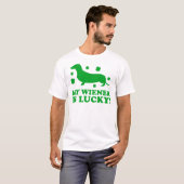 Mijn vrouw is Lucky T-shirt (Voorkant volledig)