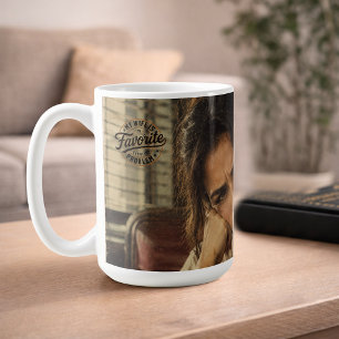 Mijn Vrouw Is Mijn Favoriete Probleem Custom Foto Koffiemok