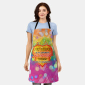 Mijn vrouw is mijn Sterkte Magnet Sleutelhanger Ho Schort (Gedragen)