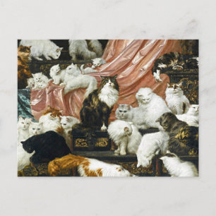 Mijn vrouw is overleden door Carl Kahler Cat Briefkaart