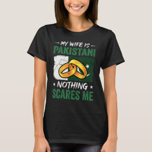 Mijn vrouw is Pakistani... niets wat me in Pakista T-shirt