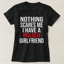 Mijn vrouw is Pools niets wat me schaamt. T-shirt