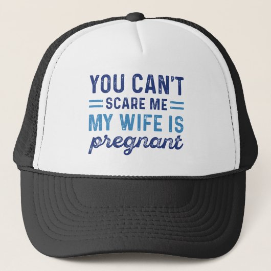 Mijn vrouw is zwanger trucker pet (Voorkant)