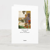 Mijn vrouw, Karin Feestdagen Kaart (Achterkant)