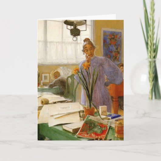 Mijn vrouw, Karin Feestdagen Kaart (Voorkant)