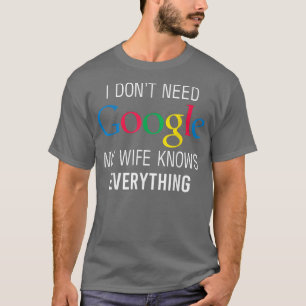Mijn vrouw kent alles wat grappig is Pap Groom T-shirt