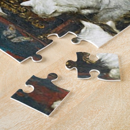 Mijn vrouw komt van Carl Kahler Cat Legpuzzel (Zijkant)