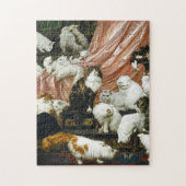Mijn vrouw komt van Carl Kahler Cat Legpuzzel (Verticaal)
