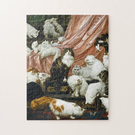Mijn vrouw komt van Carl Kahler Cat Legpuzzel (Verticaal)