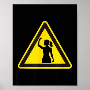 Mijn vrouw slaat me grappige echtgenoot vrouw cita poster