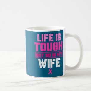 Mijn vrouw sterke borstkanker bewustzijn overleven koffiemok