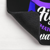 Mijn vrouw vecht tegen reumatoïde artritis muismat (Hoek)