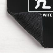 Mijn Vrouw Vs Jouw Vrouw Grappig Sarcasme Voor Ech Muismat (Hoek)