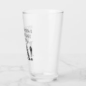 Mijn vrouw zegt dat ik niets afmaak van HA! Glas (Links)