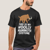 Mijn vrouwelijke zoogdierkostume Exinct Animal Pre T-shirt (Voorkant)