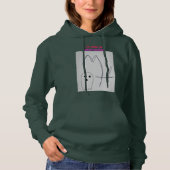 Mijn vrouwen, "Ik ben liever spookjacht", hoodie (Voorkant)