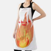 Mijn vuur staat in brand schort (Insitu)