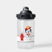 Mijn Vuurtruck en Vriend Eigen water: CamelBak Edd Waterfles (Achterkant)