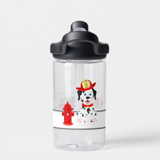 Mijn Vuurtruck en Vriend Eigen water: CamelBak Edd Waterfles (Achterkant)