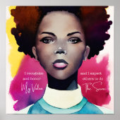 Mijn waardemagneet poster (Voorkant)