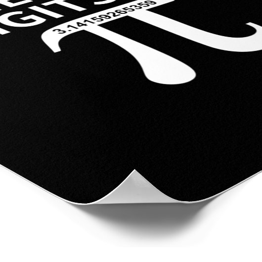 Mijn wachtwoord is de laatste 8 cijfers van pi bij poster (Hoek)