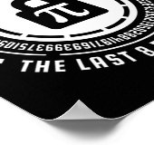 Mijn wachtwoord is de laatste 8 cijfers van PI Wis Poster (Hoek)