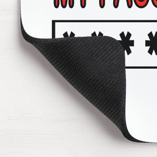 MIJN WACHTWOORD MUISMAT (Hoek)