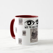 MIJN WAKKER WORDEN KOFFIE MOK (Voorkant links)