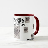 MIJN WAKKER WORDEN KOFFIE MOK (Voorkant rechts)