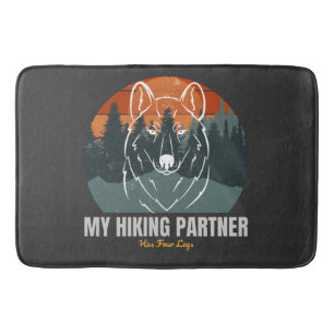 Mijn wandelpartner heeft vier poten badmat