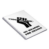 Mijn wapen voor verandering notitieboek (Rechterzijde)
