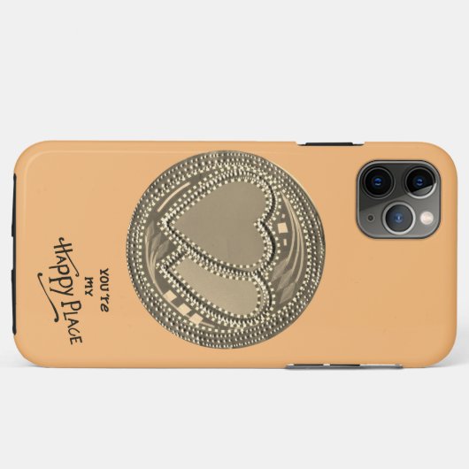 Mijn ware liefde jij bent mijn gelukkige plek Case-Mate iPhone case (Achterkant (horizontaal))