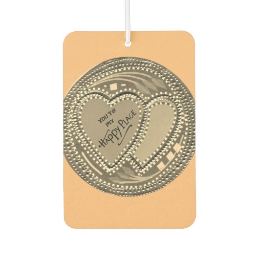 Mijn ware liefde jij bent mijn gelukkige plek luchtverfrisser (Voorkant)