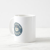 Mijn warming-up is koffie koffiemok (Voorkant links)