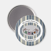 Mijn wasruimte heeft de nieuwste vuilmagneet magneet (Voorkant / Achterkant)