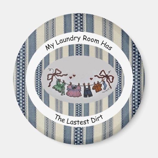 Mijn wasruimte heeft de nieuwste vuilmagneet magneet (Voorkant)